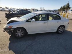 Salvage cars for sale from Copart Rancho Cucamonga, CA: 2008 Honda Civic LX