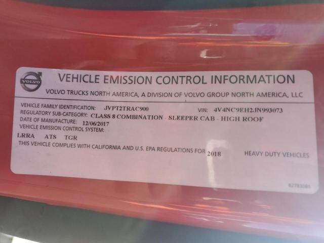 2018 Volvo VNL Semi Truck
