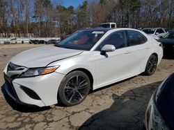 Toyota salvage cars for sale: 2020 Toyota Camry XSE