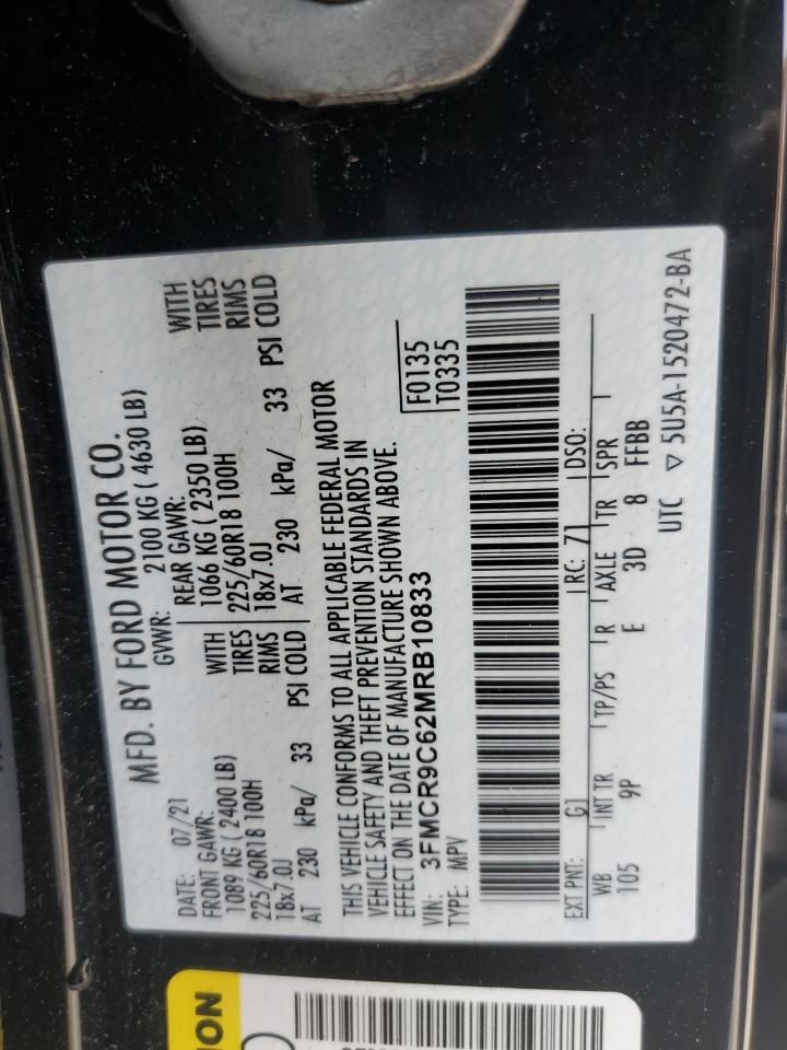 2021 Ford Bronco Sport Outer Banks