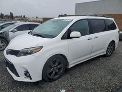 Toyota Sienna salvage cars for sale: 2019 Toyota Sienna SE