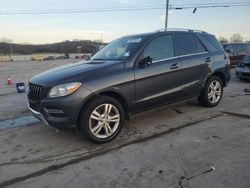 Mercedes-Benz m-Class salvage cars for sale: 2015 Mercedes-Benz ML 350