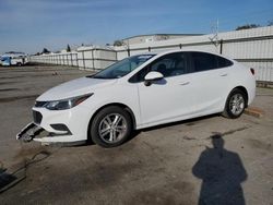 Salvage cars for sale from Copart Bakersfield, CA: 2016 Chevrolet Cruze LT