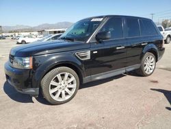 Land Rover salvage cars for sale: 2010 Land Rover Range Rover Sport HSE