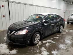 Nissan salvage cars for sale: 2017 Nissan Sentra S