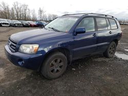 Toyota Highlander salvage cars for sale: 2006 Toyota Highlander Limited