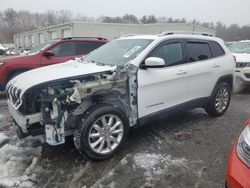 Jeep salvage cars for sale: 2017 Jeep Cherokee Limited