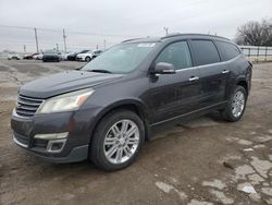 Salvage cars for sale from Copart Oklahoma City, OK: 2014 Chevrolet Traverse LT