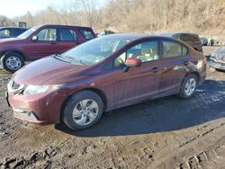 Vehiculos salvage en venta de Copart Marlboro, NY: 2015 Honda Civic LX