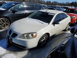 Pontiac salvage cars for sale: 2008 Pontiac G6 Value Leader