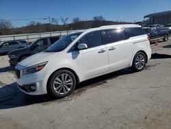 KIA Sedona salvage cars for sale: 2015 KIA Sedona SXL