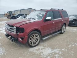 Ford Expedition Vehiculos salvage en venta: 2017 Ford Expedition Platinum