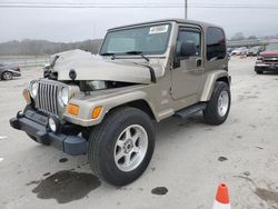 Jeep salvage cars for sale: 2004 Jeep Wrangler / TJ Sahara