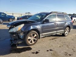 Salvage cars for sale from Copart Dunn, NC: 2013 Subaru Outback 2.5I Premium