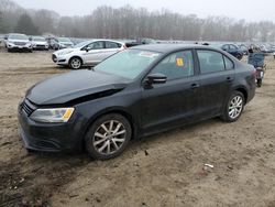 Volkswagen salvage cars for sale: 2012 Volkswagen Jetta SE