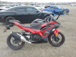 Salvage motorcycles for sale at Earlington, KY auction: 2025 Kawasaki EX500
