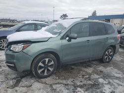 Subaru Forester salvage cars for sale: 2017 Subaru Forester 2.5I Premium