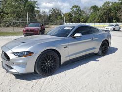 Salvage cars for sale from Copart Fort Pierce, FL: 2020 Ford Mustang GT