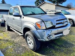 Salvage cars for sale from Copart Portland, OR: 2005 Toyota Tundra Double Cab SR5