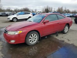 Toyota salvage cars for sale: 1999 Toyota Camry Solara SE