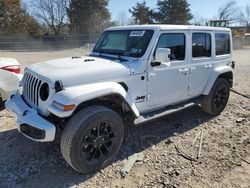 Jeep salvage cars for sale: 2021 Jeep Wrangler Unlimited Sahara