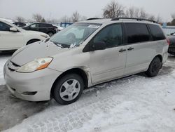 Toyota Sienna ce salvage cars for sale: 2010 Toyota Sienna CE