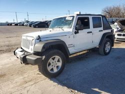 Jeep salvage cars for sale: 2016 Jeep Wrangler Unlimited Sport