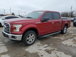 Salvage cars for sale from Copart Oklahoma City, OK: 2016 Ford F150 Supercrew