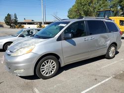 Salvage cars for sale from Copart Rancho Cucamonga, CA: 2008 Toyota Sienna CE