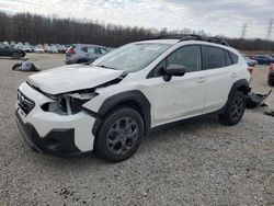 Subaru salvage cars for sale: 2023 Subaru Crosstrek Sport