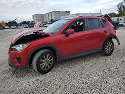 Mazda cx-5 salvage cars for sale: 2015 Mazda CX-5 Touring