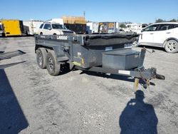 Salvage trucks for sale at Jacksonville, FL auction: 2021 Lamar Dump Trailer