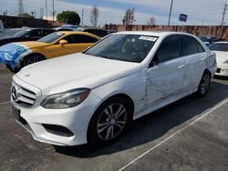 Mercedes-Benz e-Class salvage cars for sale: 2015 Mercedes-Benz E 250 Bluetec