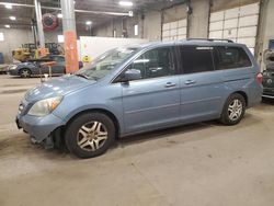 Honda Odyssey exl salvage cars for sale: 2007 Honda Odyssey EXL