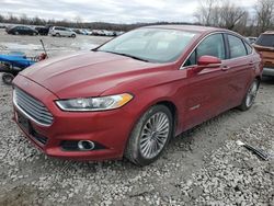 Salvage cars for sale from Copart Cahokia Heights, IL: 2013 Ford Fusion Titanium HEV