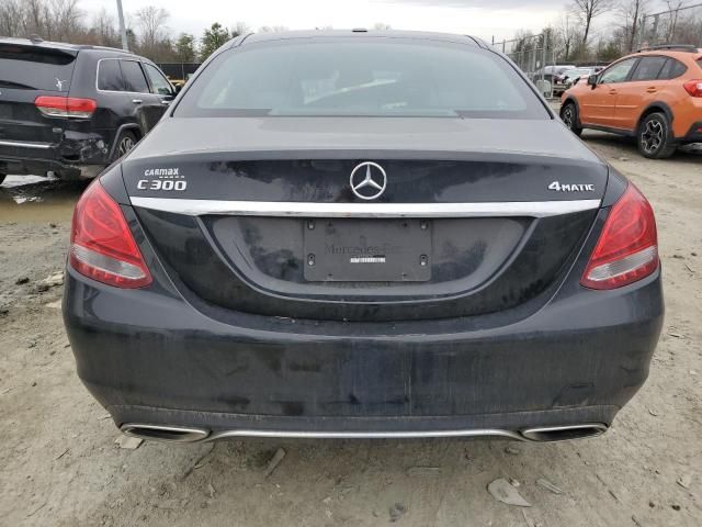 2018 Mercedes-Benz C 300 4matic