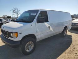 Ford Econoline e350 Super Duty salvage cars for sale: 2002 Ford Econoline E350 Super Duty Van