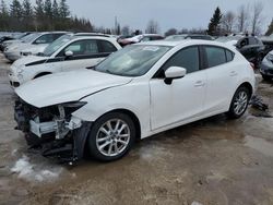 Mazda 3 salvage cars for sale: 2015 Mazda 3 Touring