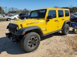 Jeep salvage cars for sale: 2015 Jeep Wrangler Unlimited Rubicon