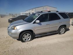 Salvage cars for sale from Copart Amarillo, TX: 2005 Acura MDX Touring