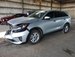 KIA Sorento salvage cars for sale: 2019 KIA Sorento L