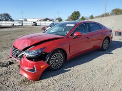 Hyundai Sonata salvage cars for sale: 2020 Hyundai Sonata Hybrid