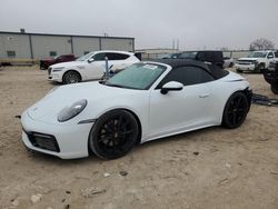 Salvage cars for sale from Copart Haslet, TX: 2020 Porsche 911 Carrera S