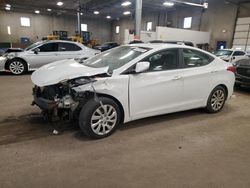 Hyundai Elantra salvage cars for sale: 2012 Hyundai Elantra GLS