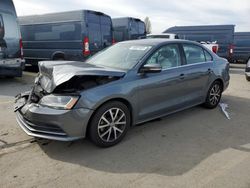 Volkswagen salvage cars for sale: 2017 Volkswagen Jetta SE