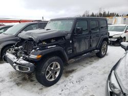 Vehiculos salvage en venta de Copart Montreal Est, QC: 2022 Jeep Wrangler Unlimited Sahara