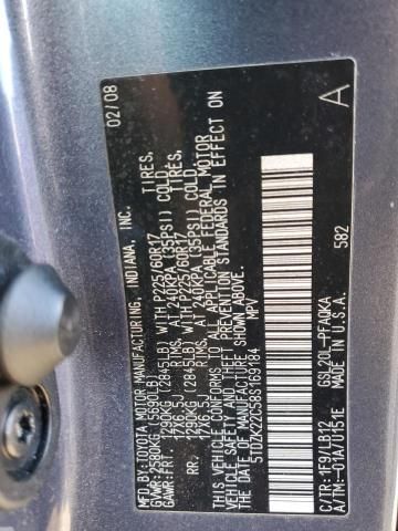 2008 Toyota Sienna XLE