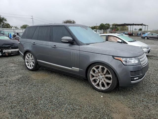 2016 Land Rover Range Rover Supercharged