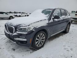 BMW x3 salvage cars for sale: 2019 BMW X3 XDRIVE30I