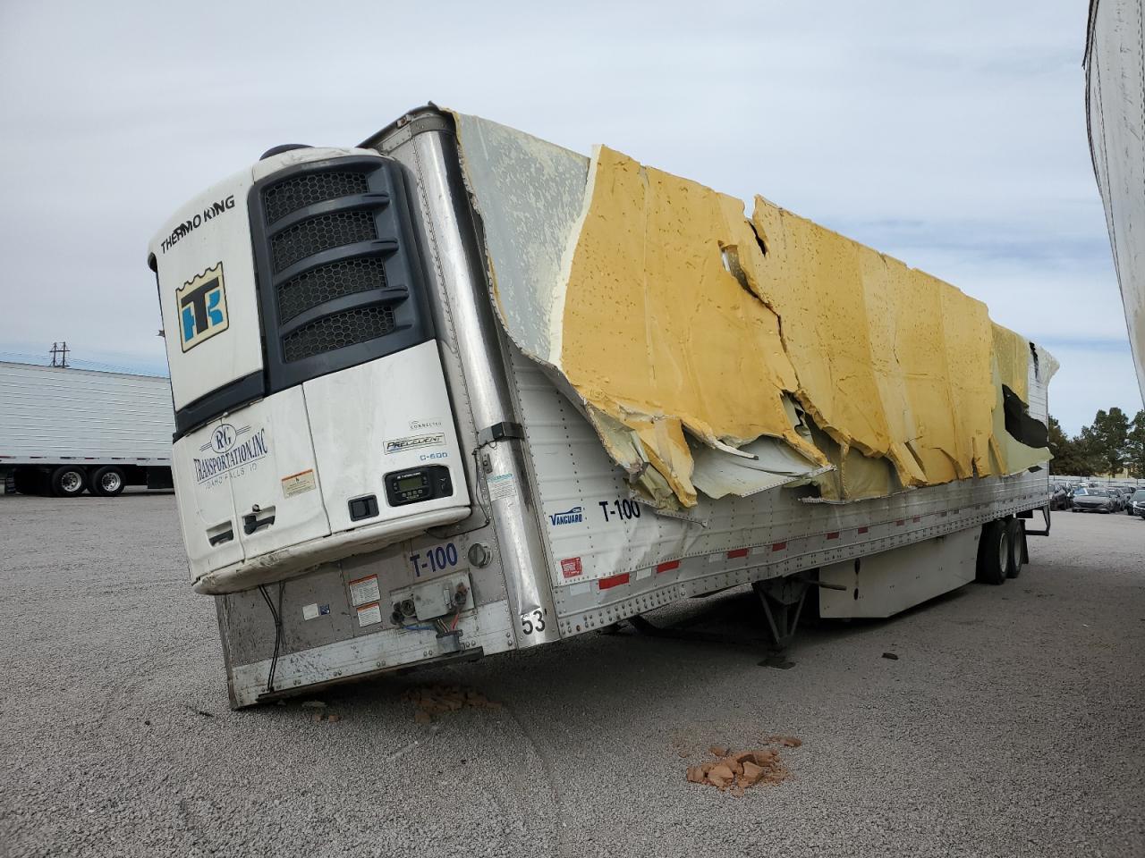 2020 Cimc 1RBR5305 Refrigerated Van Trailer